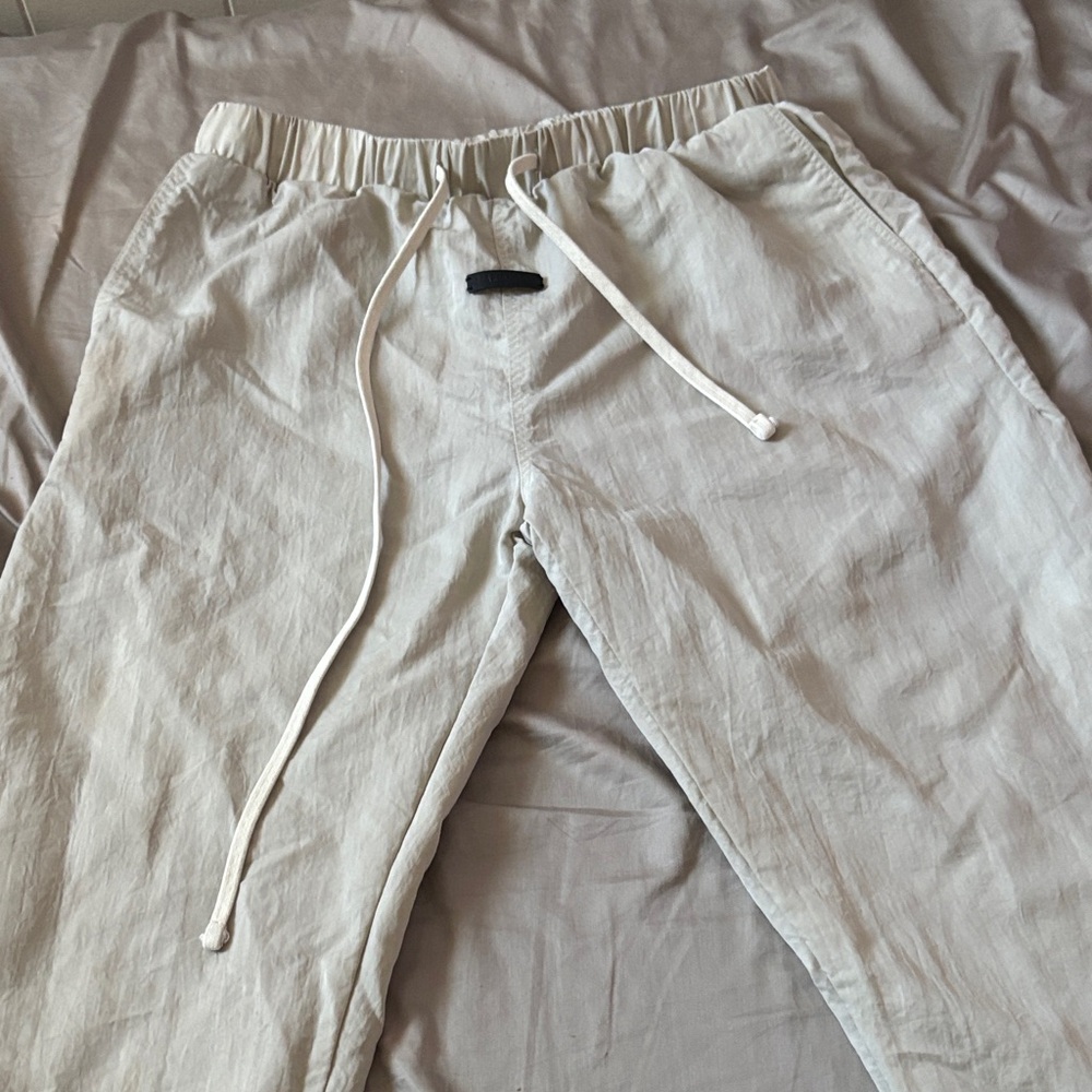 ESSENTIALS Men's Or Women’s White Drawstring Pants